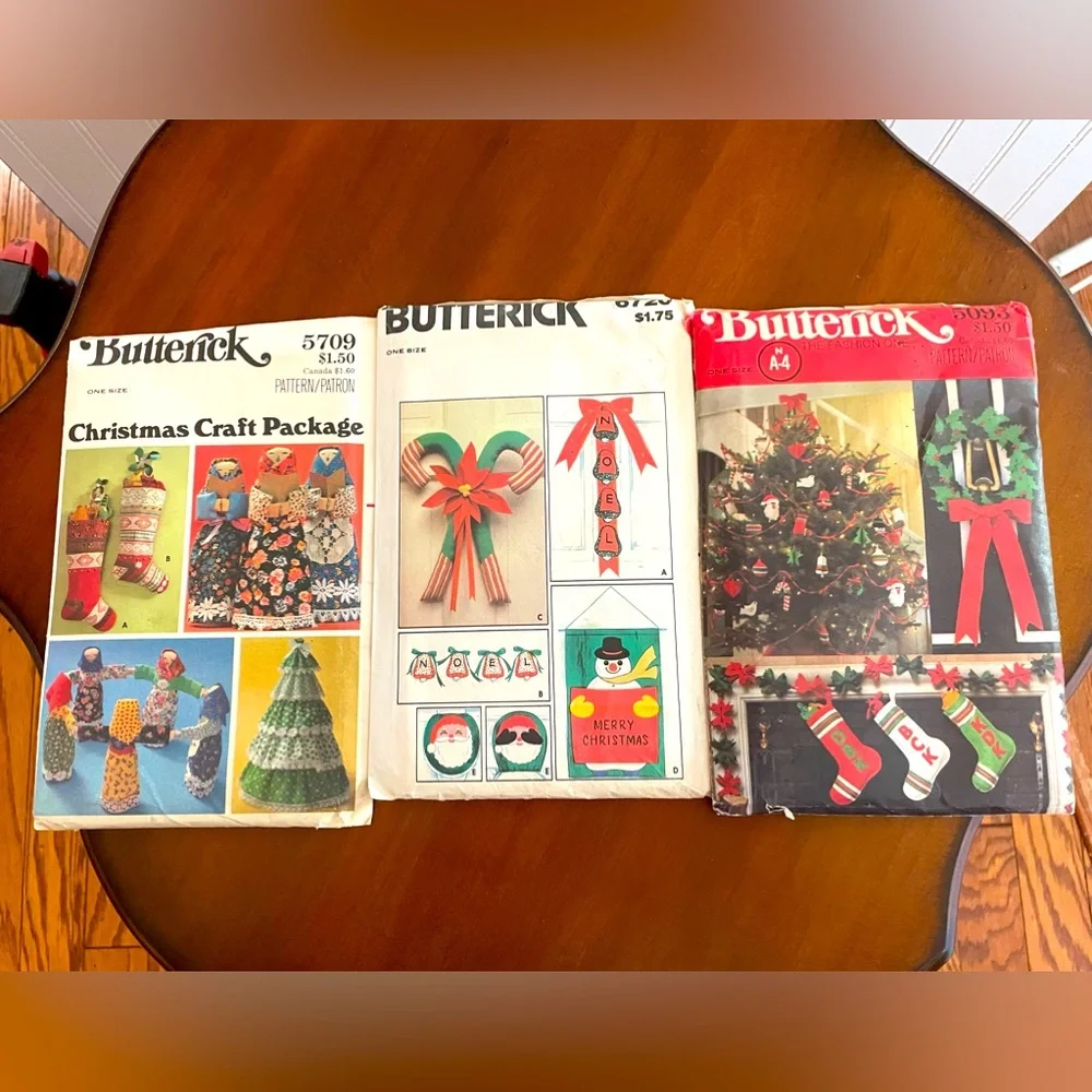 Butterick Christmas‎ Craft Patterns